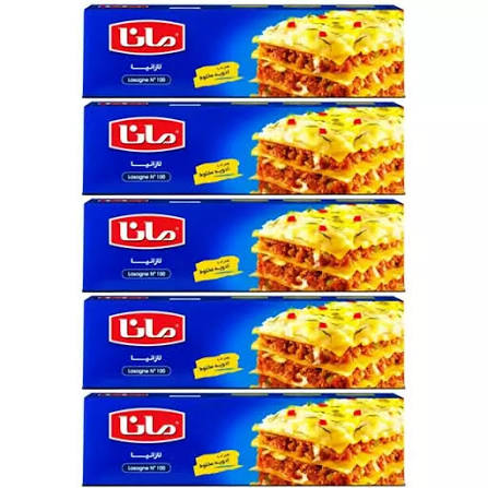 مانا لازانیا سریع پخت 250 گرم