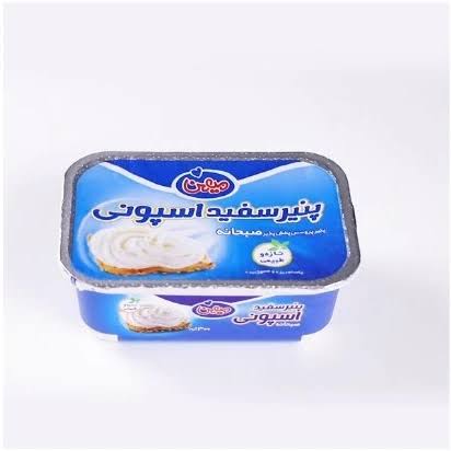 میهن پنیر سفید اسپونی 200 گرمی