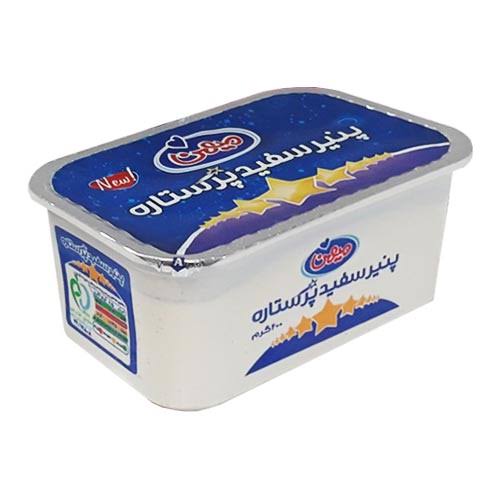 میهن پنیر سفید پر ستاره 400گرم