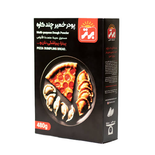 برتر پودر خمیر چندکاره 480 گرمی
