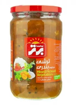 برتر ترشی بندری670 گرمی
