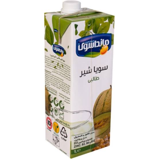 مانداسوی سویا شیر طالبی 1 لیتری