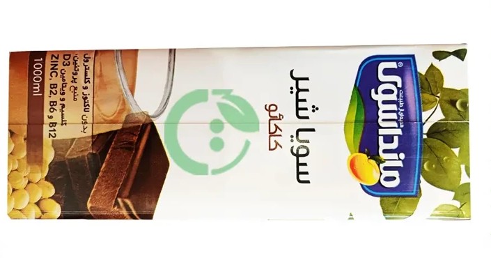 مانداسوی شیرسویا کاکائو 1لیتر