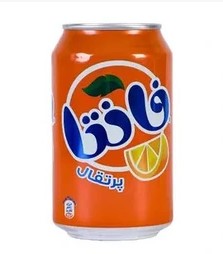 فانتا پرتقالی نوشابه گازدار 330 میلی