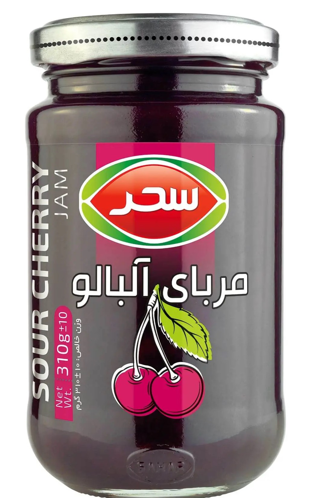 سحر مربای آلبالو 310 گرمی