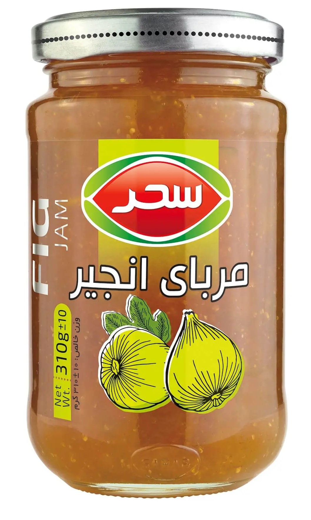 سحر مربا انجیر شیشه 210 گرم