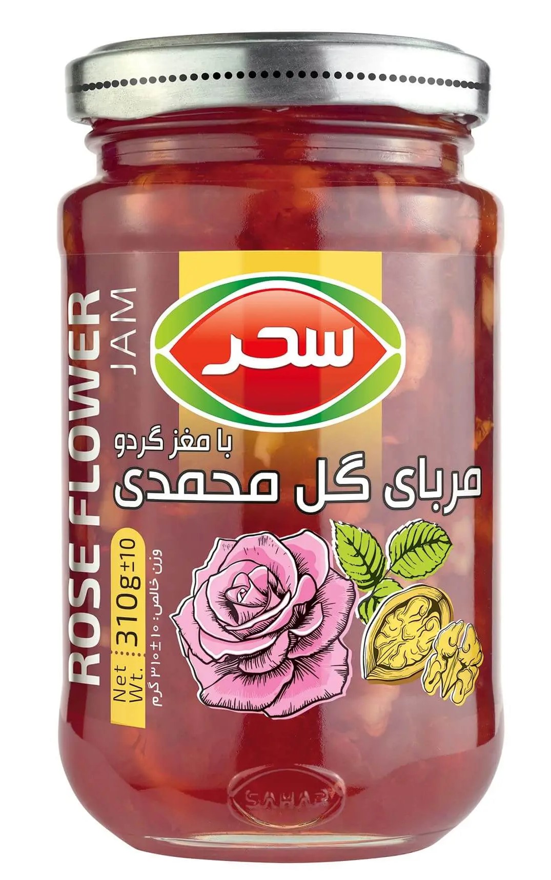سحر مربا گل محمدی 310 گرم
