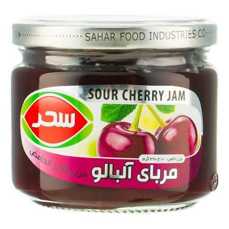 مربای البالو شیشه 390