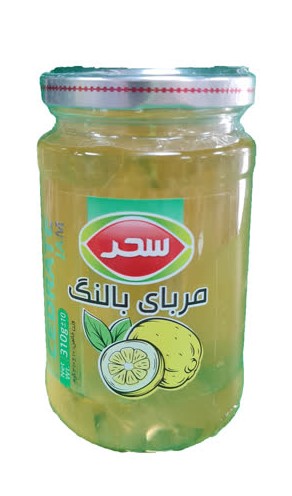 سحر مربای بالنگ  شیشه 400گرم
