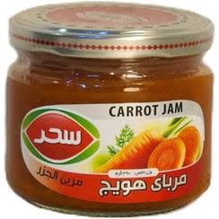 سحر مربا هویج  شیشه 390 گرم