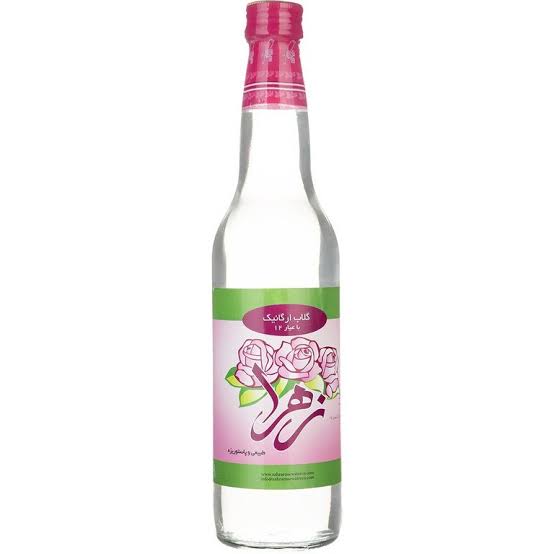 زهرا گلاب ارگانیک بطری  450 میلی