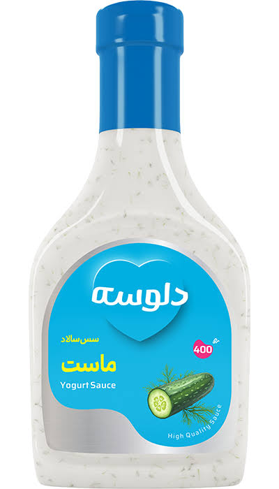 دلوسه سس ماست 400 گرمی