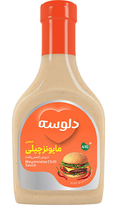 دلوسه سس مایونز چیلی پت 410 گرم