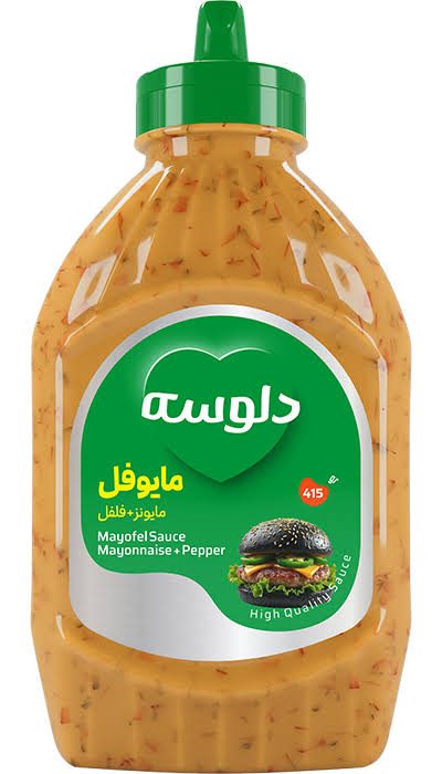 دلوسه سس مایوفل پت 415 گرم