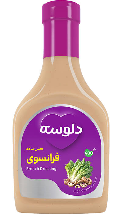 دلوسه سس فرانسوی 400 گرمی