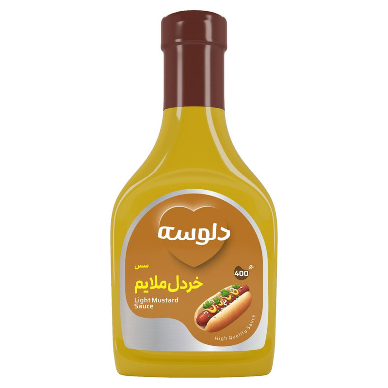 دلوسه سس خردل ملایم 400 گرم