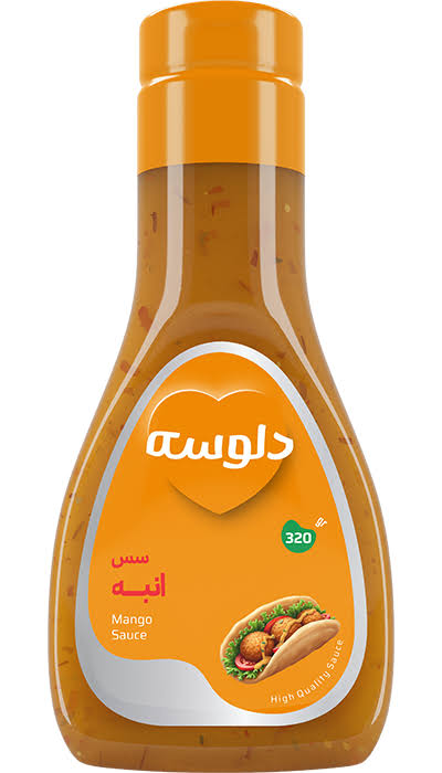 دلوسه سس انبه 280 گرمی