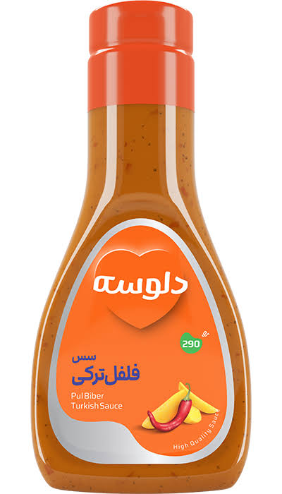 دلوسه سس فلفل ترکی 280گرم