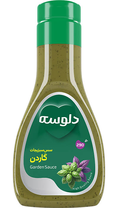 دلوسه سس سبزیجات گاردن 280گرمی