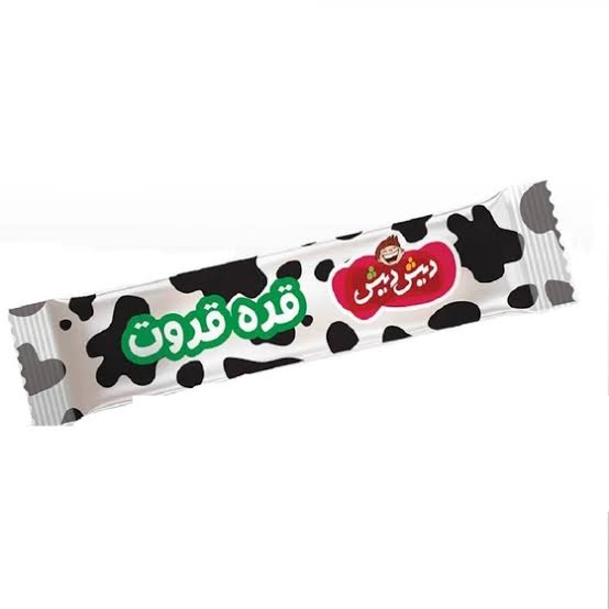 دیش دیش قره قروت لوله ای سفید 38گرمی