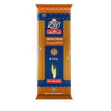 زر ماکارون اسپاگتی 1.5 سبوس دار 500 گرم