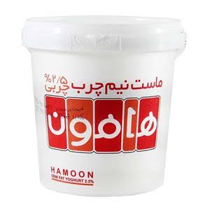 هامون ماست نیم چرب 1000 گرم