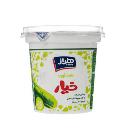 هراز ماست وخیار کم چرب 750گرمی