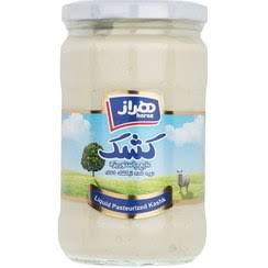 هراز کشک مایع پاستوریزه شیشه 680 گرمی