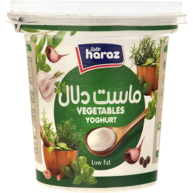 هراز ماست دلال کم چرب 750گرمی