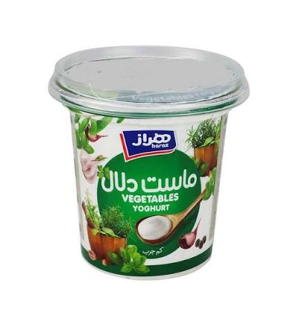 هراز ماست دلال کم چرب 750گرمی