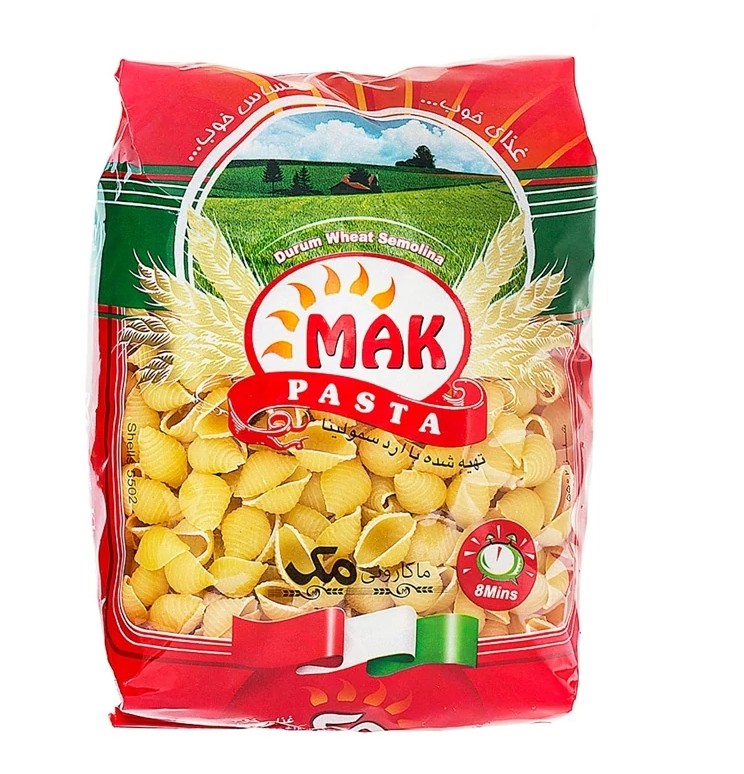 مک ماکارونی شلز 500 گرمی
