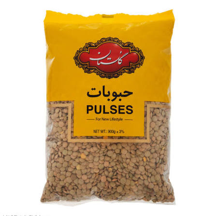 گلستان عدس پیلو900 گرمی