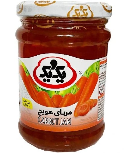 یک یک مربا هویج 340 گرم