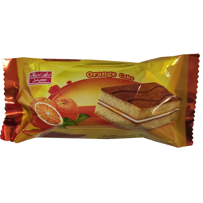 شیرین عسل کیک پرتقال 30 گرم