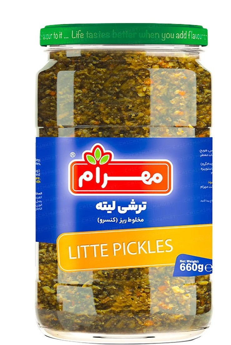مهرام کنسرو ترشی لیته 640 گرم