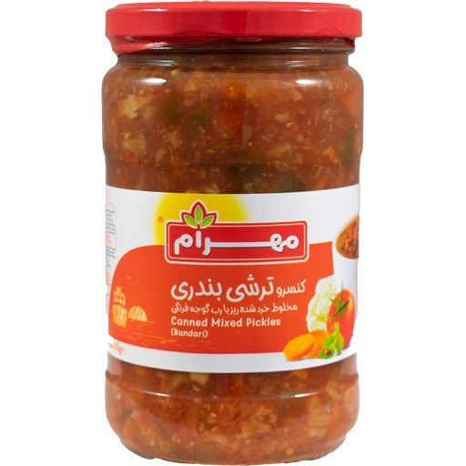 مهرام ترشی بندری 650 گرمی
