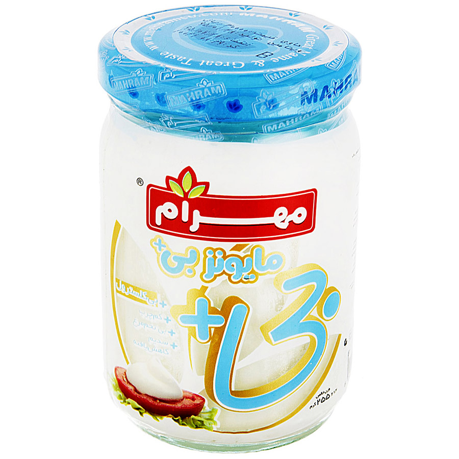 مهرام سس مایونز بدون تخم مرغ 255 گرم