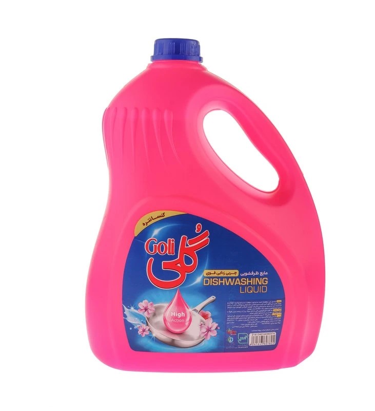 گلی مایع ظرفشویی کنسانتره 3750 گرمی