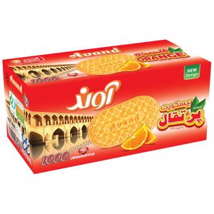 آوند بیسکوئیت خانواده پرتقالی باتزئین شکر 900گرمی