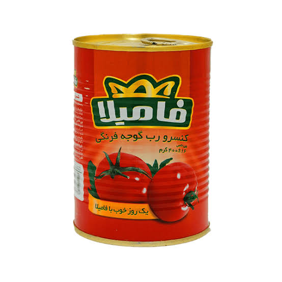 فامیلا کنسرو رب گوجه فرنگی 400 گرمی