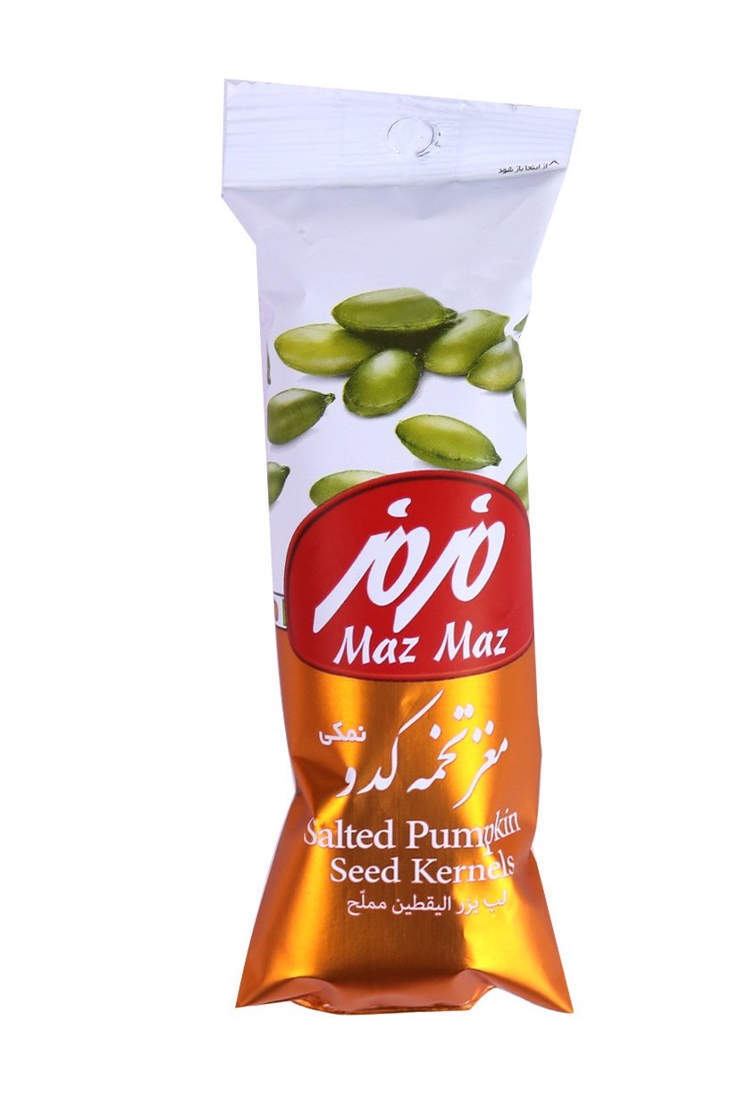 مزمز مغز تخمه کدونمکی 40گرم