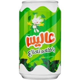 عالیس دوغ بدون گاز با طعم نعناع 330 میلی