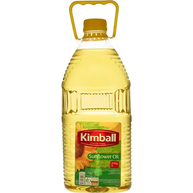 کیمبال روغن آفتابگردان پالایش شده مخصوص پخت و پز 2700 گرمی