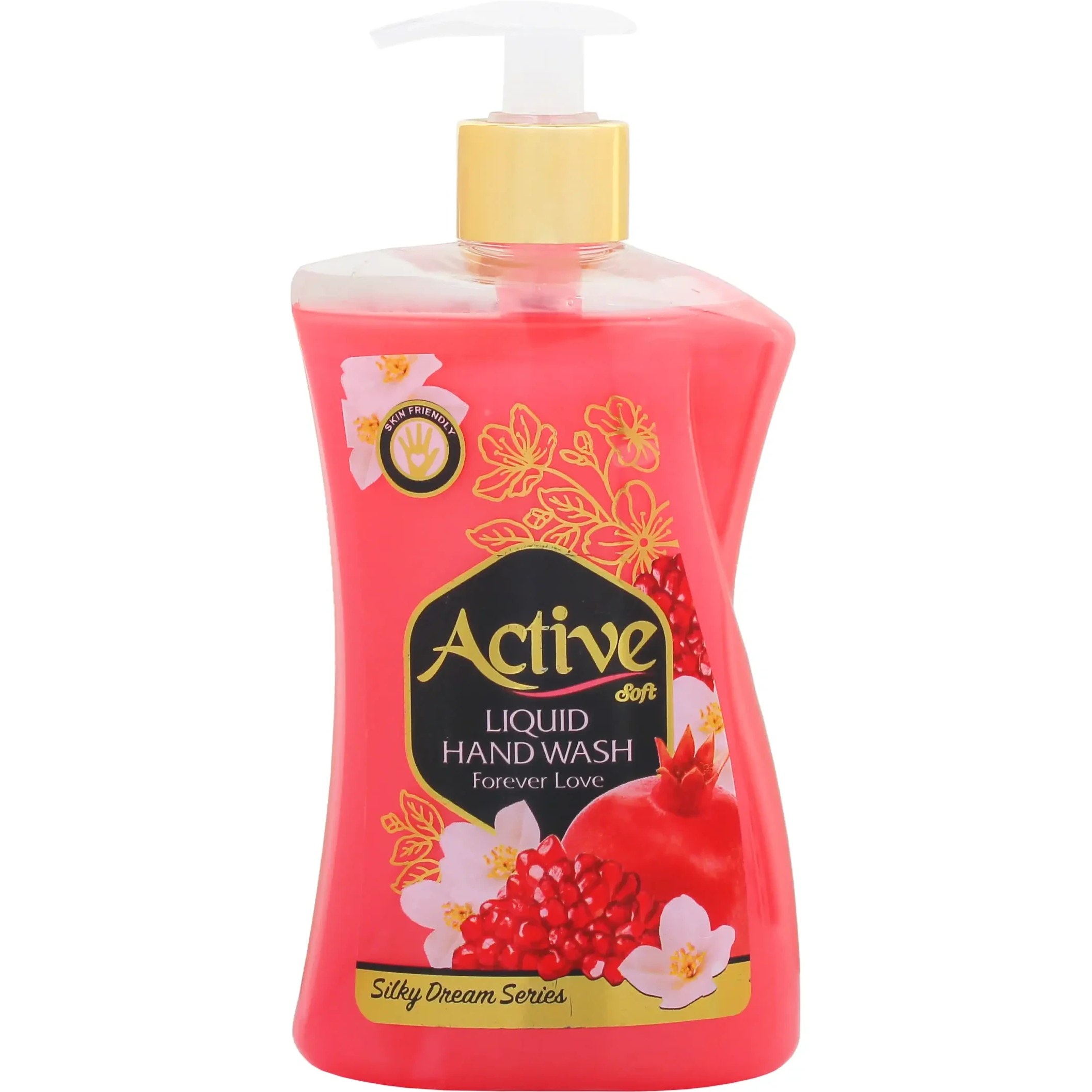 اکتیو مایع دستشویی صدفی با رایحه انار سری رویای ابریشمی 450 گرمی