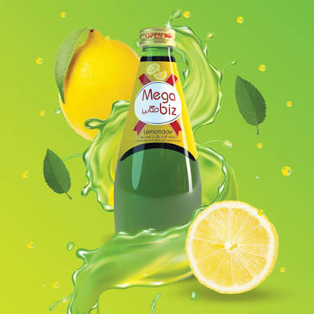 مگابیز لیموناد شیشه 290 میلی