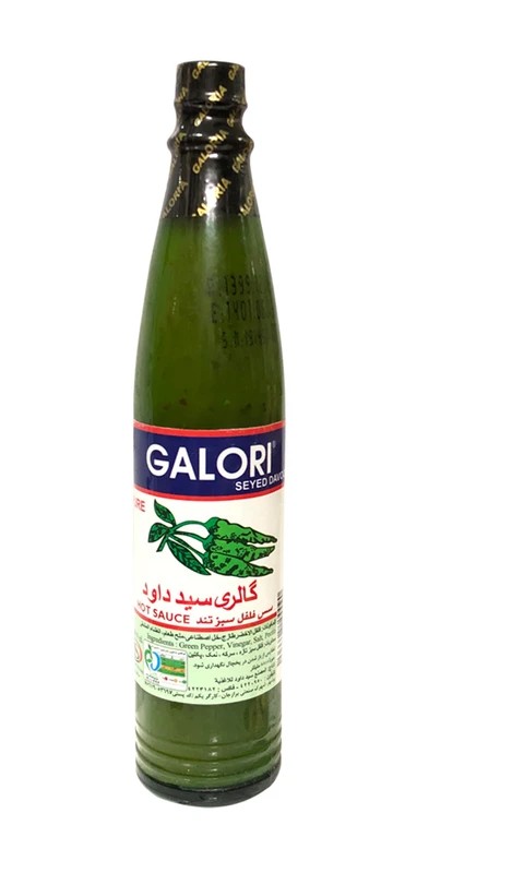 سیدداوود سس فلفل سبز تند 88 میلی