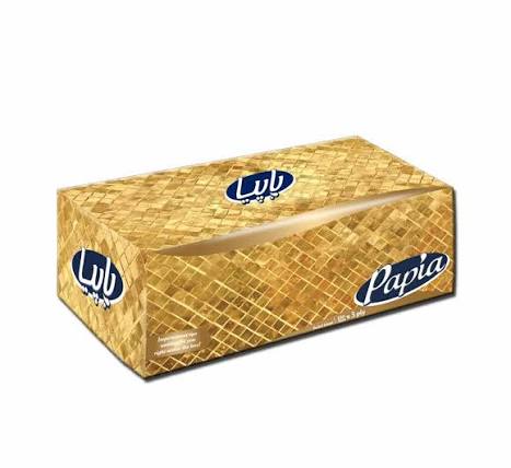 پاپیا دستمال کاغذی 3 لایه 100 برگ