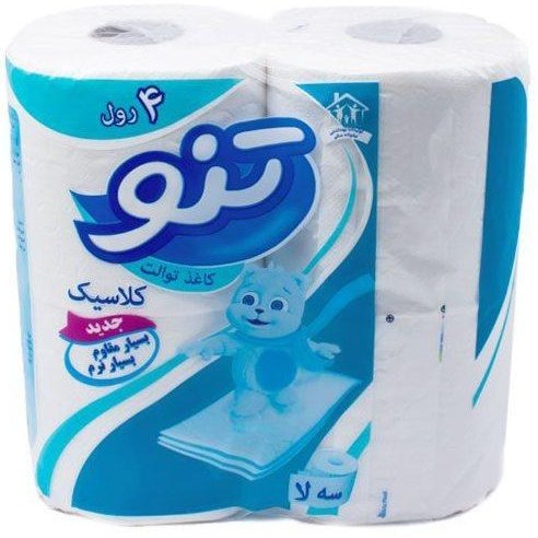 تنو دستمال توالت 4رول