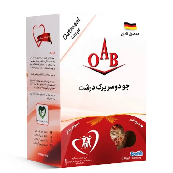 او آ ب جو دوسر پرک درشت سبوس دار 500 گرمی