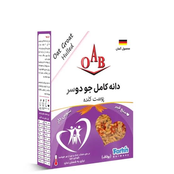او آ ب دانه کامل جو دو سر پوست کنده 250 گرمی